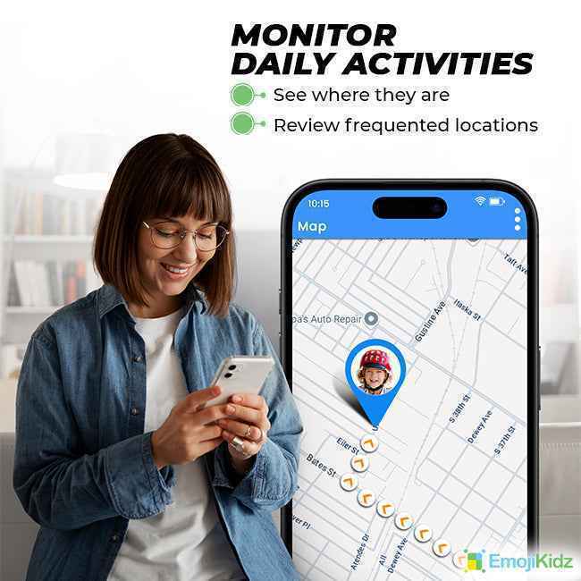 EmojiKidz Smart Watch with GPS for Kids