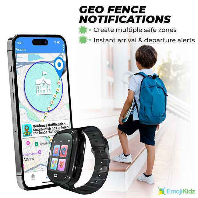 EmojiKidz Smart Watch with GPS for Kids