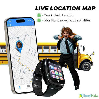 EmojiKidz Smart Watch with GPS for Kids