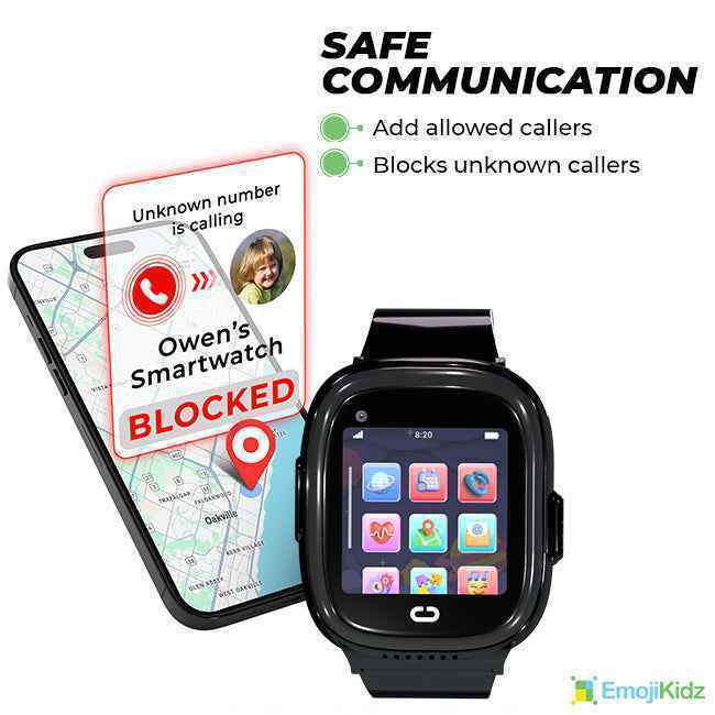 EmojiKidz Smart Watch with GPS for Kids
