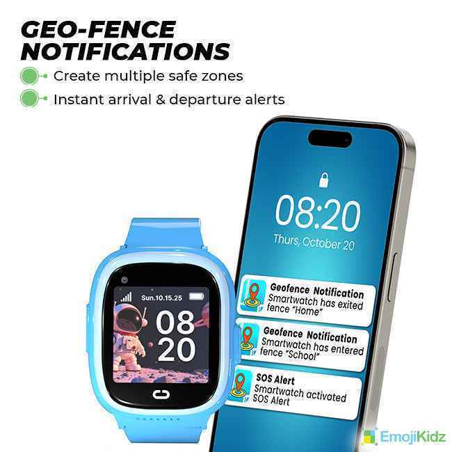 EmojiKidz Smart Watch with GPS for Kids