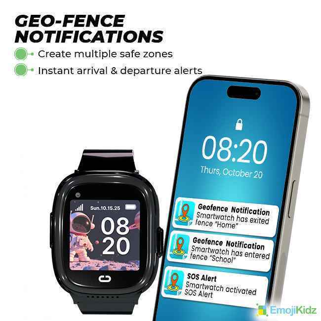 EmojiKidz Smart Watch with GPS for Kids