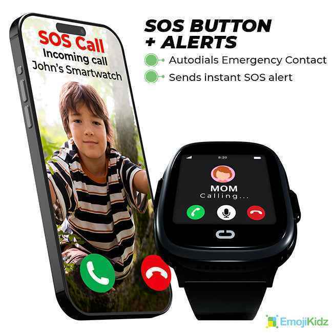 EmojiKidz Smart Watch with GPS for Kids